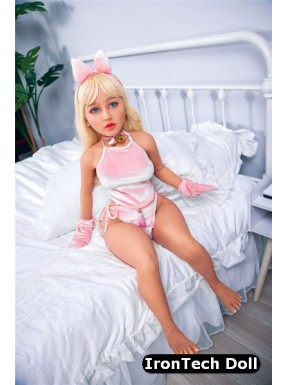Mini IronTech Sex doll molded in TPE - Cathy – 3.4ft (103cm)
