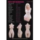 Silicone Torso - Lily – 37.40 in - 95cm D-Cup