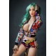 TPE Sexy doll with green hair- Princess – 5ft 4 (163cm)