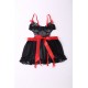 Sexy nightie for your love doll with a red ribbon
