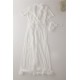 Long white transparent dress for love doll