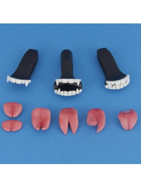 Vampire teeth and tongue (Resin)