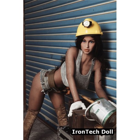 Sexy worker with big breasts from IronTech Doll - Anna – 5.4ft (163cm) Plus