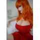 Red-head sex doll from Piper Doll - Jessica – 4.9ft (150cm) K-CUP