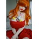 Red-head sex doll from Piper Doll - Jessica – 4.9ft (150cm) K-CUP