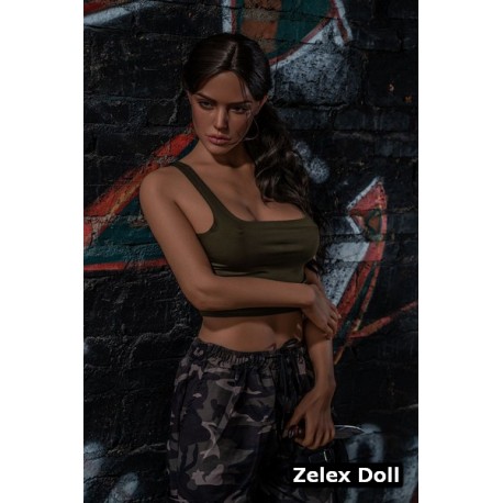 Silicone Zelex Doll Dark Tan Skin - Editha – 5.6ft (170cm)