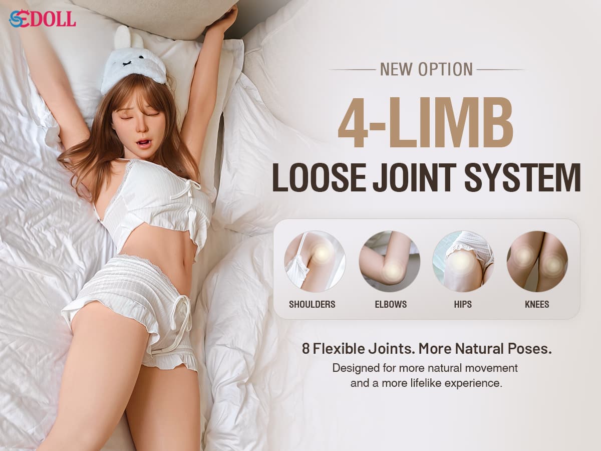 SEDoll Loose Joint Skeleton with flexible joints
