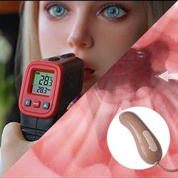 Yes with heating and oral succion and moaning